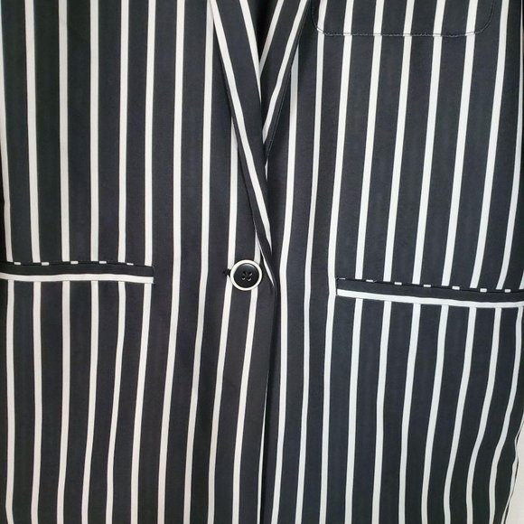 HARVÉ BERNARD Striped Blazer Jacket - Picture 3 of 7